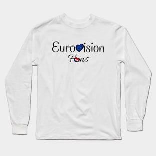 Eurovisión Fans Croacia. Long Sleeve T-Shirt